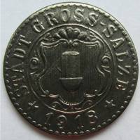(№1918) Монета Германия 1918 год 10 Pfennig