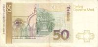 () Банкнота Германия (ФРГ) 1991 год 50  ""   VF