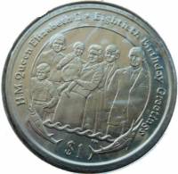 () Монета Британские Виргинские острова 2006 год 1 доллар ""   PROOF