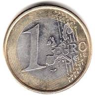 (2004) Монета Бельгия 2004 год 1 евро  1 тип. Альберт II Биметалл  UNC