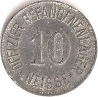 (№1918) Монета Германия 1918 год 10 Pfennig (Военнопленных)
