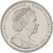 () Монета Британские Виргинские острова 2002 год 1 доллар ""   PROOF