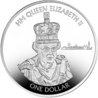 () Монета Британские Виргинские острова 2015 год 1 доллар ""   PROOF