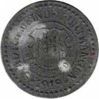 (№1918) Монета Германия 1918 год 5 Pfennig