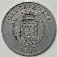 (№1917) Монета Франция 1917 год 10 Centimes