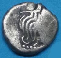 Монета Индия 1457 год 1 Drachm