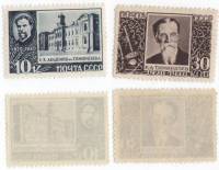 1940-18 20 Серия Набор марок 2 шт СССР  К.А. Тимирязев 20 лет со дня смерти III O