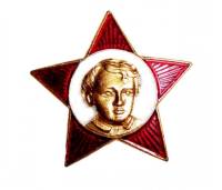 Значок Знак Россия "Октябряцкий" На булавке Эмаль