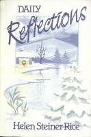 Книга "Daily Reflections" 1993 H. Rice США Твёрдая обл. 96 с. С цв илл