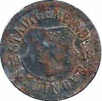 (№1918) Монета Германия 1918 год 10 Pfennig