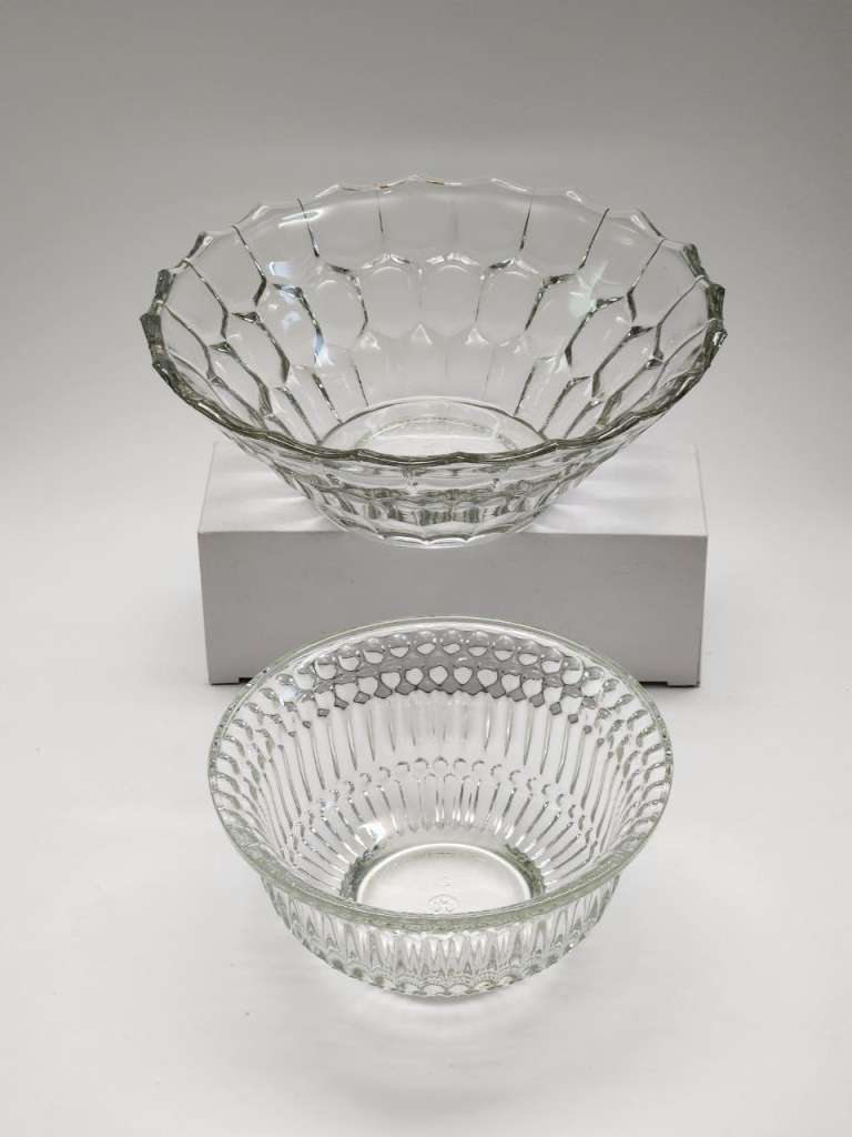 Салатники стекло СССР 2 шт