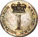 () Монета Монди Великобритания 1817 год 1 пенни ""  Биметалл (Серебро - Ниобиум)  UNC