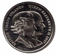 () Монета Британские Виргинские острова 2007 год 1 доллар ""   PROOF