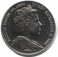 () Монета Британские Виргинские острова 2014 год 1 доллар ""   PROOF