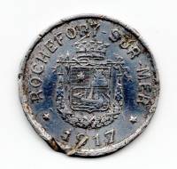(№1917) Монета Франция 1917 год 10 Centimes