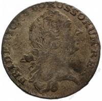 () Монета Германия (Империя) 1764 год 112  ""   Биметалл (Серебро - Ниобиум)  UNC