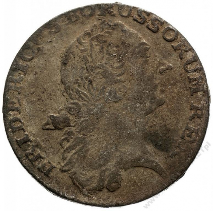 () Монета Германия (Империя) 1764 год 112  &quot;&quot;   Биметалл (Серебро - Ниобиум)  UNC