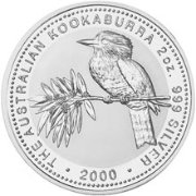 () Монета Австралия 1999 год 2 доллара ""   Биметалл (Серебро - Ниобиум)  UNC
