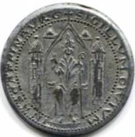 (№1917) Монета Германия 1917 год 5 Pfennig