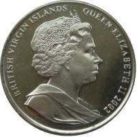() Монета Британские Виргинские острова 2002 год 1 доллар ""   PROOF