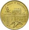 034 Монета Польша 2000 год 2 злотых Дворец в Вилянуве  Латунь  UNC