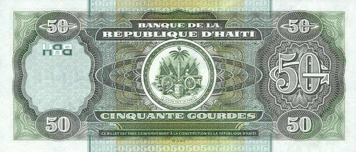  Банкнота Гаити 2000 год 50     UNC
