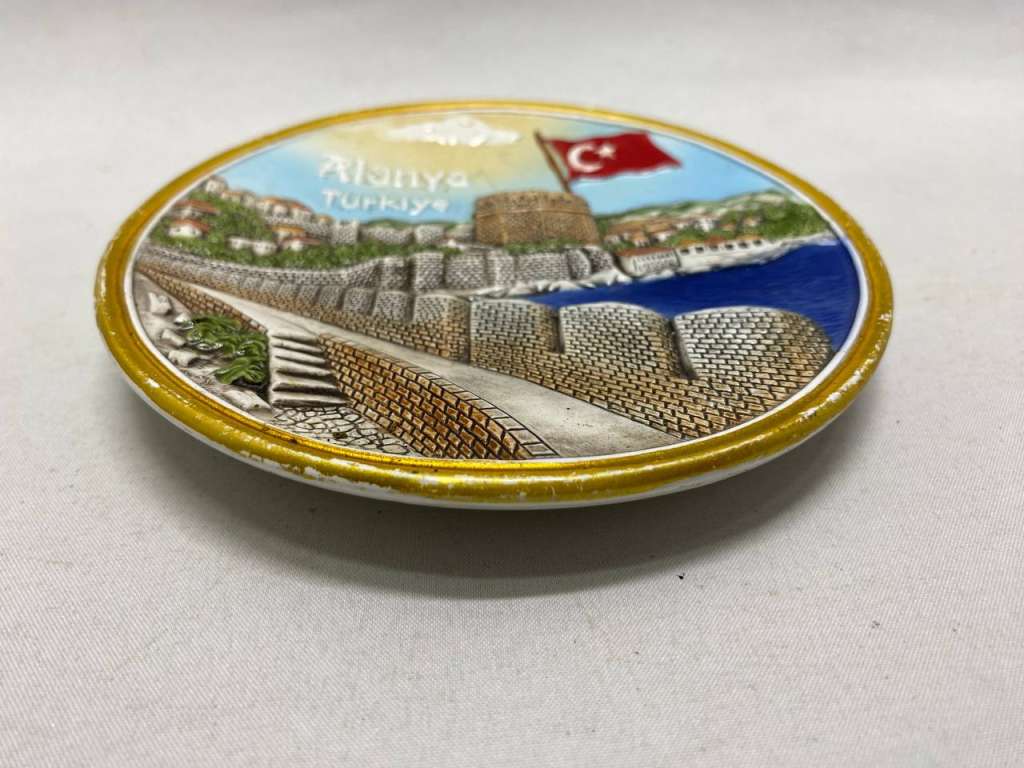 Тарелка декоративная на стену Турция