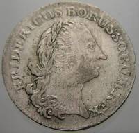 () Монета Германия (Империя) 1764 год 160  ""   Биметалл (Серебро - Ниобиум)  UNC