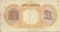 (№1936P-11b) Банкнота Багамские острова 1936 год "1 Pound"
