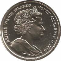 () Монета Британские Виргинские острова 2006 год 1 доллар ""   PROOF