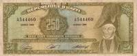  Банкнота Гаити 1988 год 250     UNC