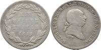 1819 Монета Германия (Гёссен-Кассель) 1819 год 1/2 талера Вильгельм I    VF