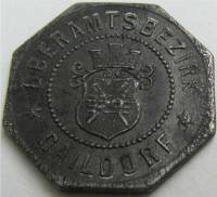 (№1918) Монета Германия 1918 год 10 Pfennig