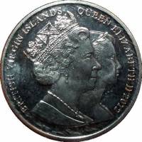 () Монета Британские Виргинские острова 2012 год 1 доллар ""   PROOF