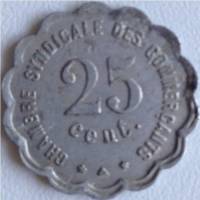 (№1917) Монета Франция 1917 год 25 Centimes