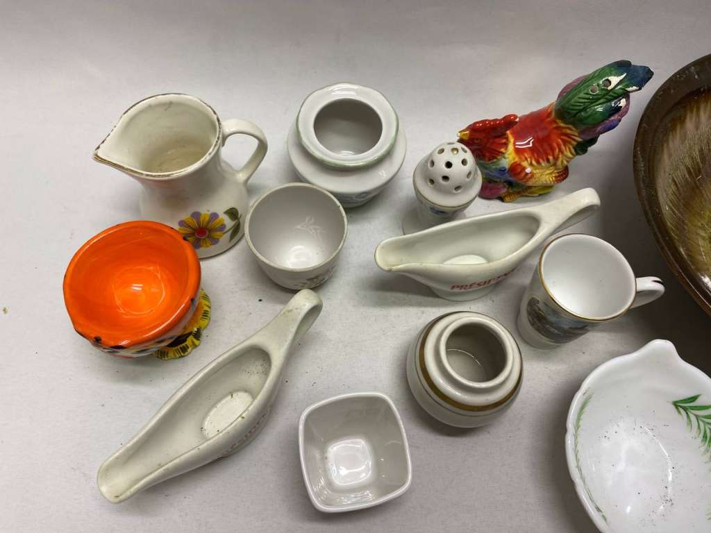 Салатник и декоративная маленькая посуда