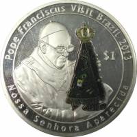 () Монета Британские Виргинские острова 2014 год 1 доллар ""   PROOF