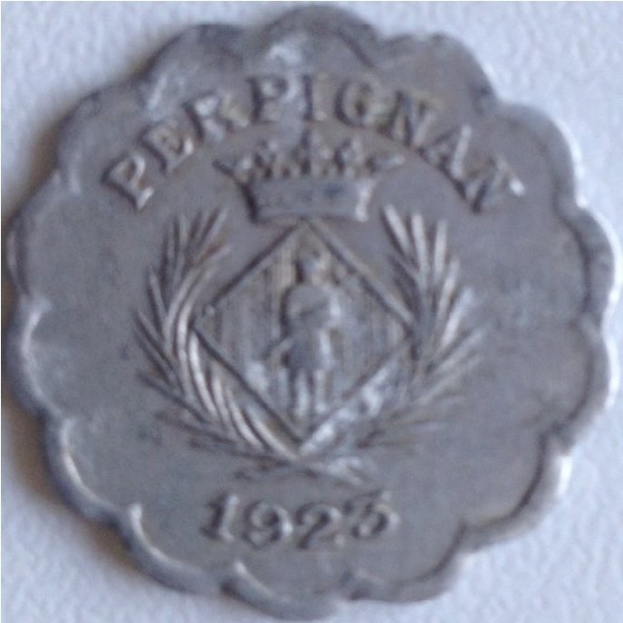 (№1917) Монета Франция 1917 год 25 Centimes