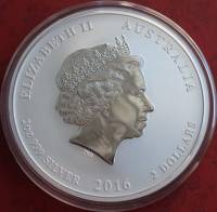 () Монета Австралия 2016 год 2 доллара ""   Биметалл (Серебро - Ниобиум)  UNC