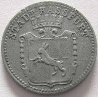 (№1917) Монета Германия 1917 год 10 Pfennig