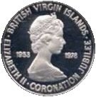 () Монета Британские Виргинские острова 1978 год 500  ""   PROOF