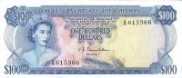 (№1974P-41a) Банкнота Багамские острова 1974 год "100 Dollars"