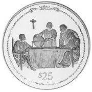 () Монета Британские Виргинские острова 1992 год 25  ""    AU