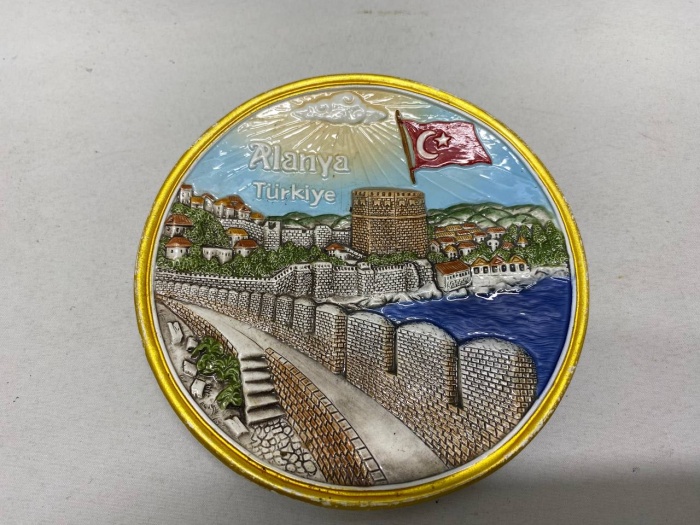 Тарелка декоративная на стену Турция