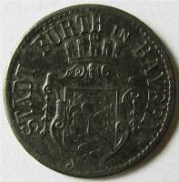 (№1917) Монета Германия 1917 год 10 Pfennig