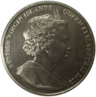 () Монета Британские Виргинские острова 2002 год 1 доллар ""   PROOF