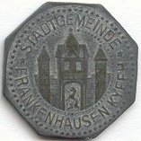 (№1917) Монета Германия 1917 год 5 Pfennig