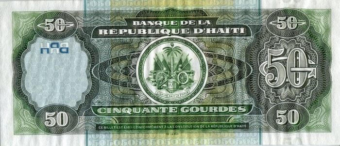  Банкнота Гаити 2003 год 50     UNC