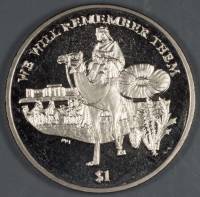 () Монета Британские Виргинские острова 2014 год 1 доллар ""   PROOF
