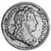 () Монета Монди Великобритания 1716 год 1 пенни ""  Биметалл (Серебро - Ниобиум)  UNC